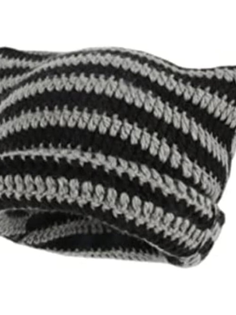 Crochet Hats for Women Cat Beanie Vintage Beanies Women Fox Hat Grunge Accessori